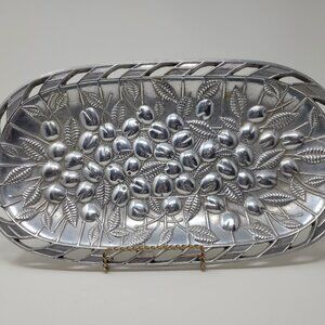 The Wilton Co. Vintage Aluminum Serving Tray/Decorative Bowl